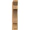 Ekena Millwork Balboa Slat Smooth Outlooker, Western Red Cedar, 7 1/2"W x 30"D x 38"H OUT08X30X38BOA06SWR - alternate 4